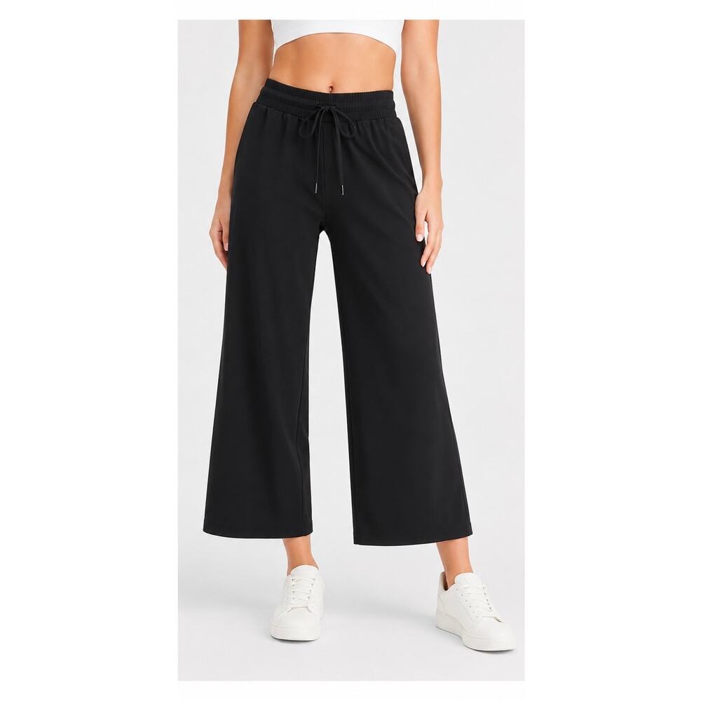 lululemon athletica Black Wide Leg Pants
